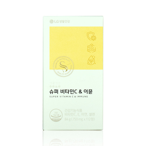 생활정원 슈퍼 비타민C 이뮨 8주분(84g x 112정)